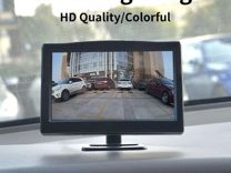 Автомобильный монитор TFT LCD 5,0 дюймов с камерой