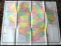 Карты географические СССР