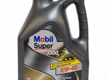 Моторное масло Mobil Super 3000 5w40 4л