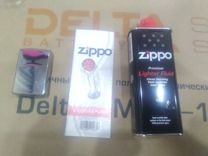 Зажигалка Zippo 250+бензин+кремнии+фитиль