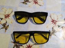 Пластиковые очки с желтым фильтром