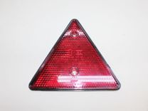 Светоотражатель (катафот) треугольный красный