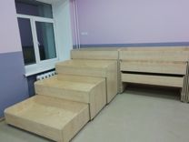Мебель для детских садов, Выкатная кровать