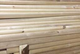 Birch shanks for shovels and brooms, dowels.