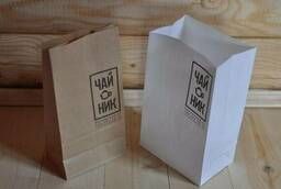 Paper bags with a logo