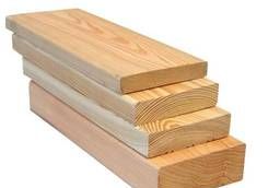 Edged board Larch , planed, molded