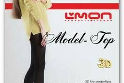 Tights for women Lmon Model Top 3D 80 den