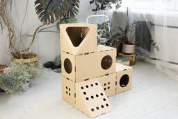 Модульный домик для кошки