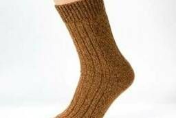 Socks from camel wool