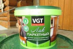 Parquet varnish for wood with antiseptic VGT acrylic