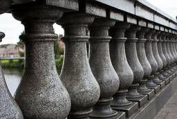 Railing pillars balusters granite diameter 110 wholesale