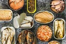 Canned fish of excellent quality