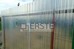 Шифер стеклопластиковый прозрачный ЕRSTE 20/100 - 0. 8