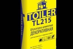 Toiler TL 215 25 кг декоративная штукатурка Короед
