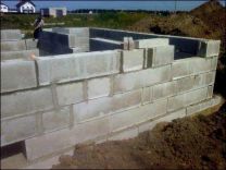 Блоки для фундамента и стен подвалов