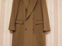 Мужское кашемировое пальто из ткани Loro Piana