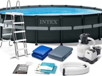 Intex Каркасный бассейн Ultra круглый 549х132 см