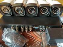 Видеонаблюдение 5 уличных камер Optimus 2мп Kit ip