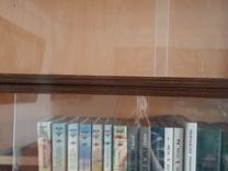 Чешские книжные полки со стеклами три штуки