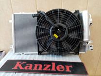 Радиатор кондиционера в сборе с вентилятором -15г