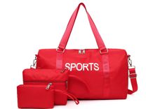 Спортивная сумка 8901 (набор 3в1) Красные