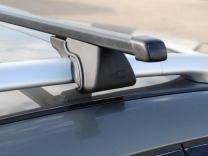 Багажник на крышу на рейлинги LUX стандарт 2 шт