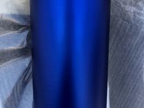 Виниловая пленка синий матовый Хром рулон