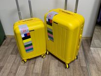 Комплект чемоданов из полипропилена новые