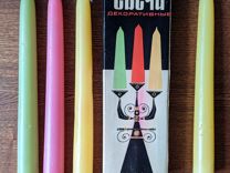 Свечи декоративные парафиновые СССР и др