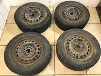 Комплект колес в сборе, Michelin шип 195/65R15