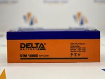 Аккумулятор Delta DTM-12022 (12V2.2Ah)