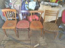 Советские деревянные стулья и Венские
