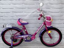 Велосипед на 18 колесах для девочки от 5 до 8 лет
