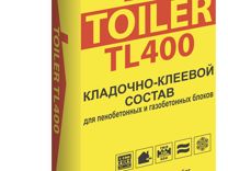Клей пена для газобетоных блоков toiler TL400