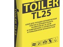 Клей плиточный toiler TL 25 25 кг