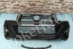 Front bumper Hilux 15-17 year style 18 g New