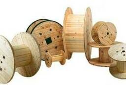 Wooden drum for cable products