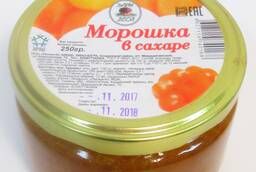 Whole cloudberry in sugar syrup from Siberia 100250 g