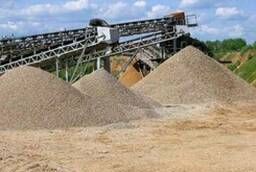 Sand and gravel mixture (ASG) for concrete