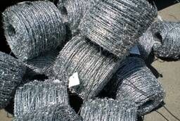 Light and galvanized barbed wire GOST 285- 69