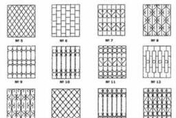Grating on windows and doors