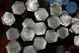 Aluminum hexagon according to GOST 21488-97