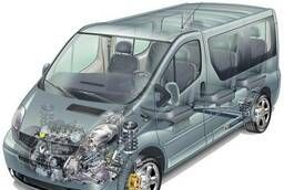 Spare parts for minibuses