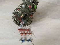 Новогодняя искусственная елка Малютка с игрушками