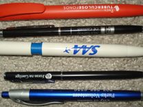 Шариковые ручки и карандаши