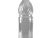 Бутылка пластиковая 1л прозрачный + пробка 50 шт