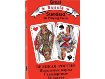 Игральные карты Русский стандарт 36 листов