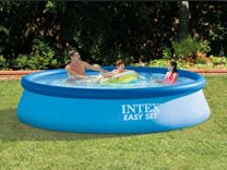 Надувной бассейн intex