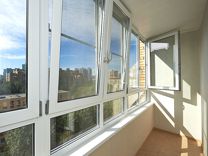 Остекление балконов пвх или алюминиевыми окнами