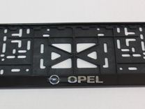 Рамка для номерного знака пластик Opel
